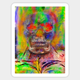 St. Anger Skull Sticker